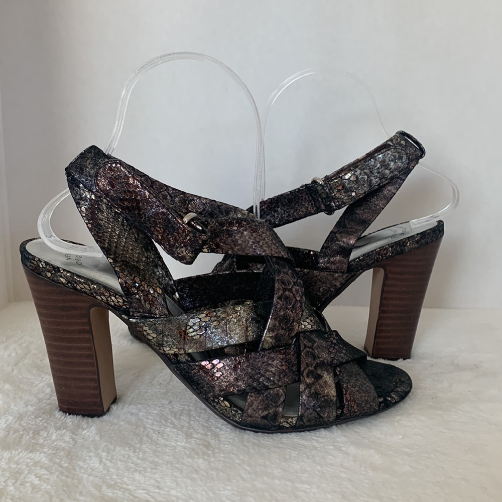 Nina Womens Susanna Leather open toe sandals